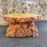 Vintage brutalist coffee table