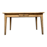 Louis XVI period desk in stripped wood circa 1800