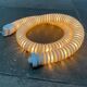 Snake floor lamp Boalum postmodern space age model by Livio Castiglioni and Gianfranco Frattini for Artemide, 1970s.