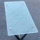 Table bas en verre 