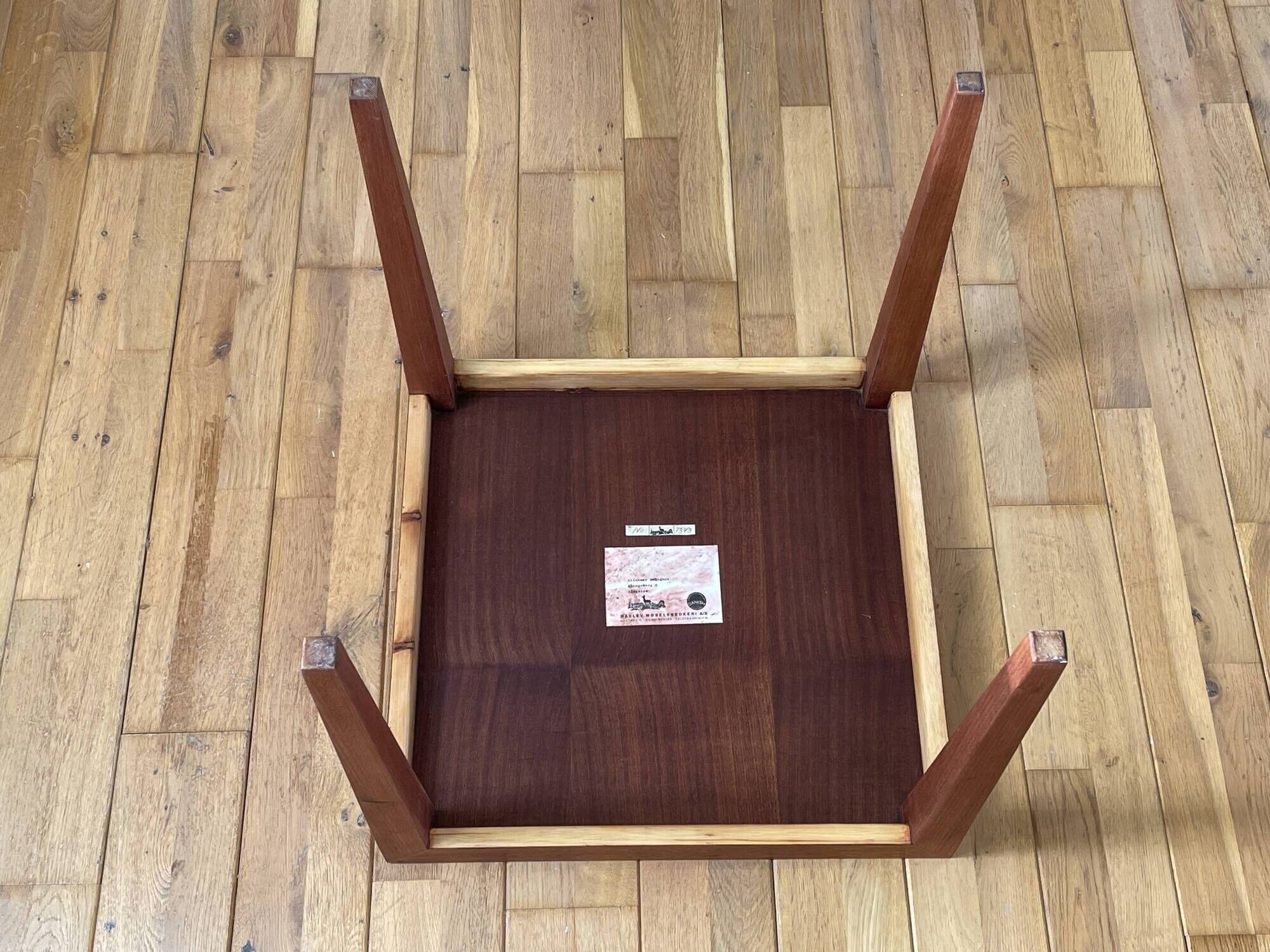 Teak Side Table by Severin Hansen for Haslev Møbelsnedkeri, 1960s
