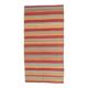 Vintage Turkish Handwoven Flatweave Wool Kilim Rug 116x220