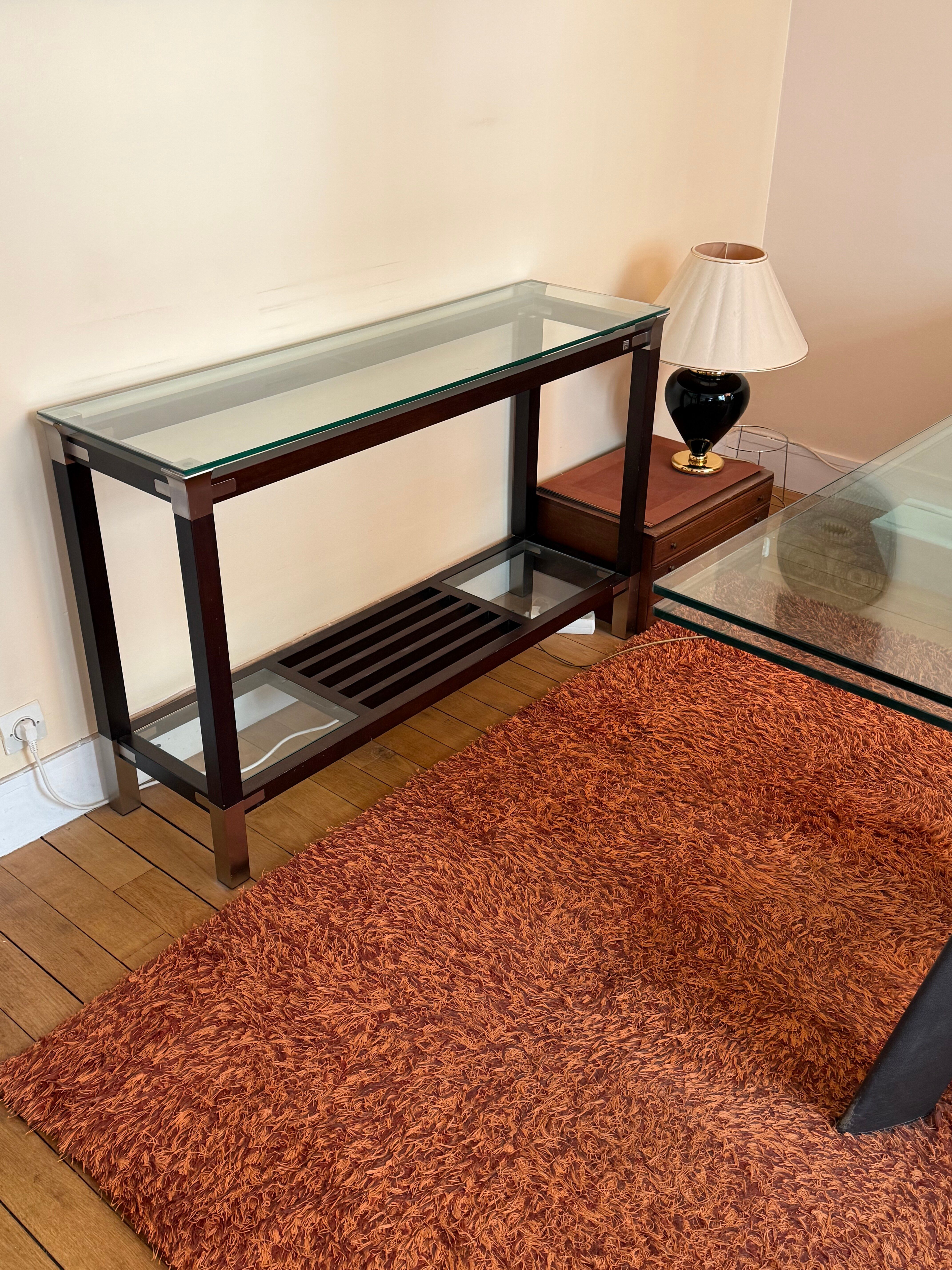 Console design signed PIERRE VANDEL