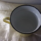 Enamelled water or milk jar