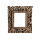 Carved wooden frame