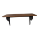 Wooden shelf