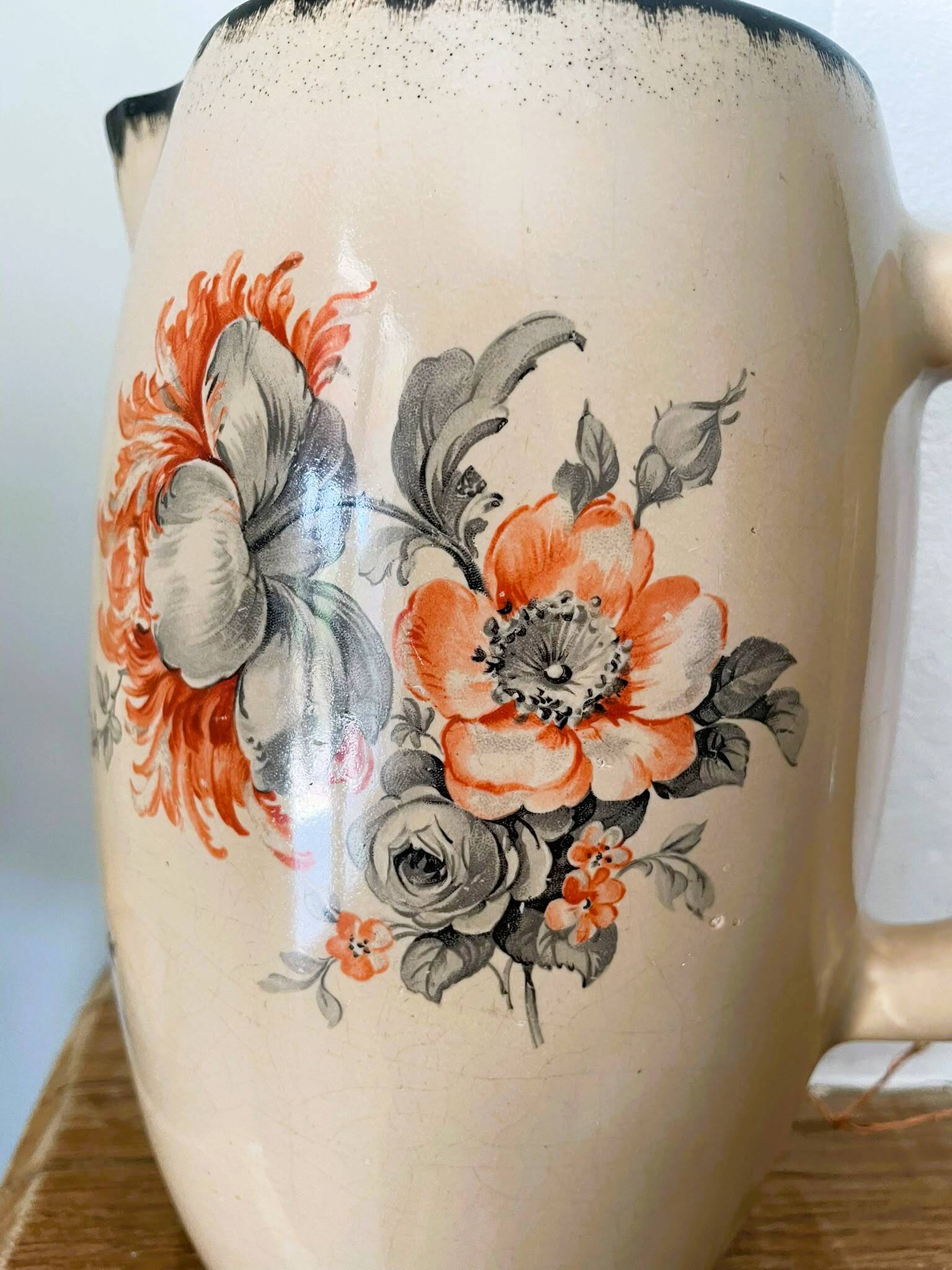 Salins earthenware carafe