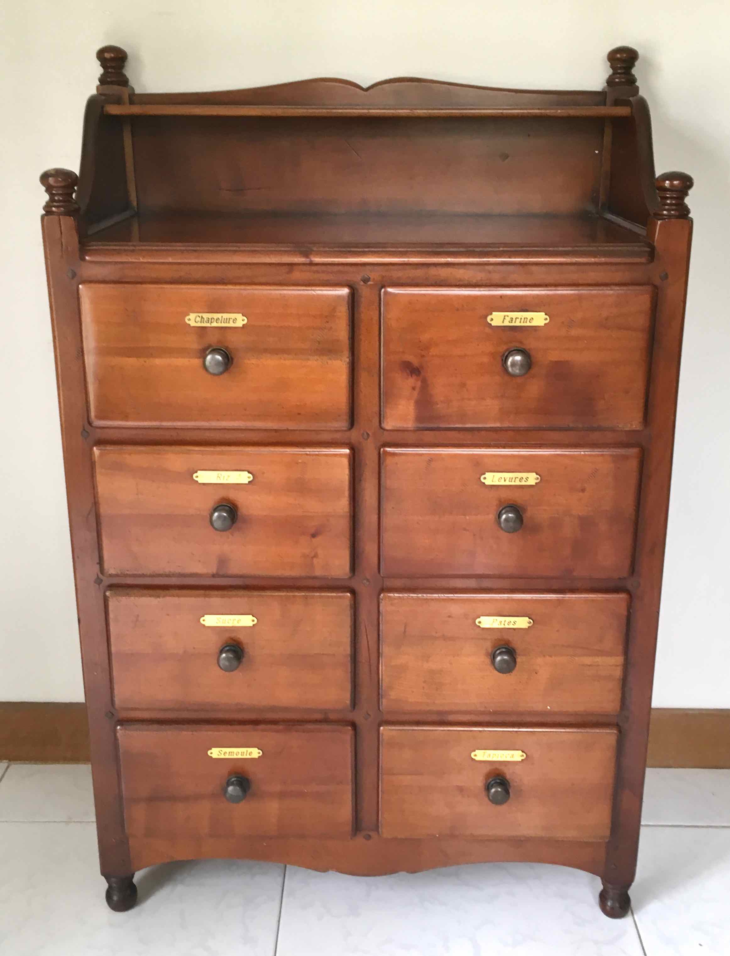 Commode grain furniture