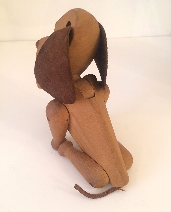 Wooden dog Oscar by Hans Bolling, 1953