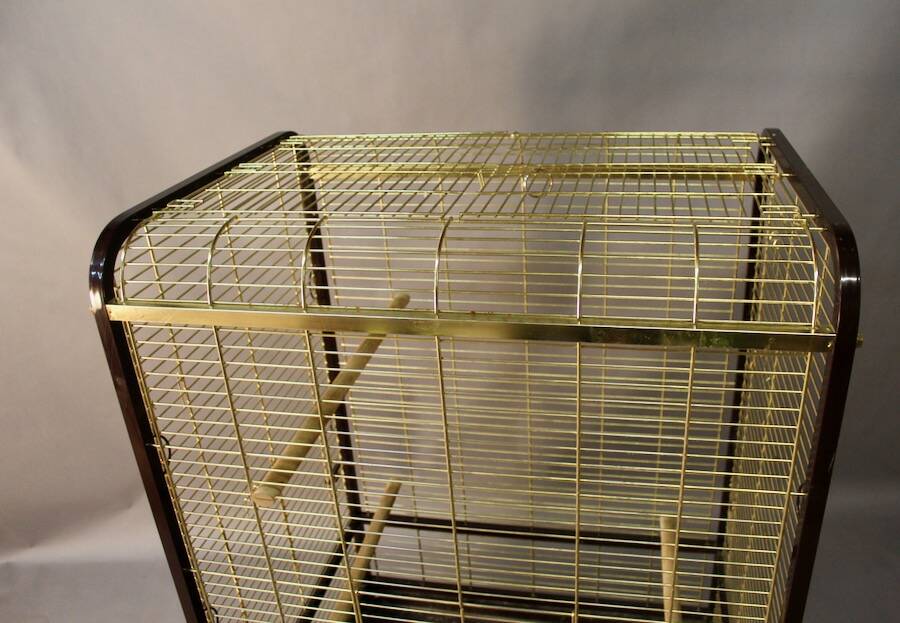 Vintage large parrot cage