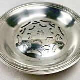Christofle shell butter dish silver metal cookie cutter butter mold