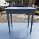 Table enfant 19 ème cérusé vieux gris