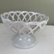 Openwork fruit bowl signed Lallier from Moustier