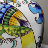 Large vintage Italian bottle vase from the 60s-80s in the style of Innocenti.