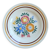 Assiette plate vintage terre de fer modèle Orsay – Grands Magasins du Print