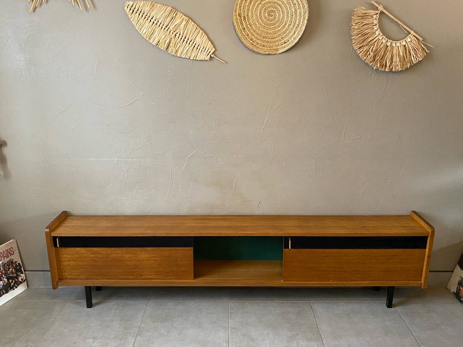 Vintage Maurice Pré attribution sideboard (shallow)