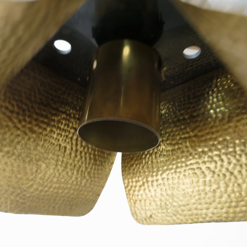 Suspension 60 years hammered brass