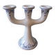 Candlestick candle holder signed Fitzpatrick Forgotten earthenware from Gascony