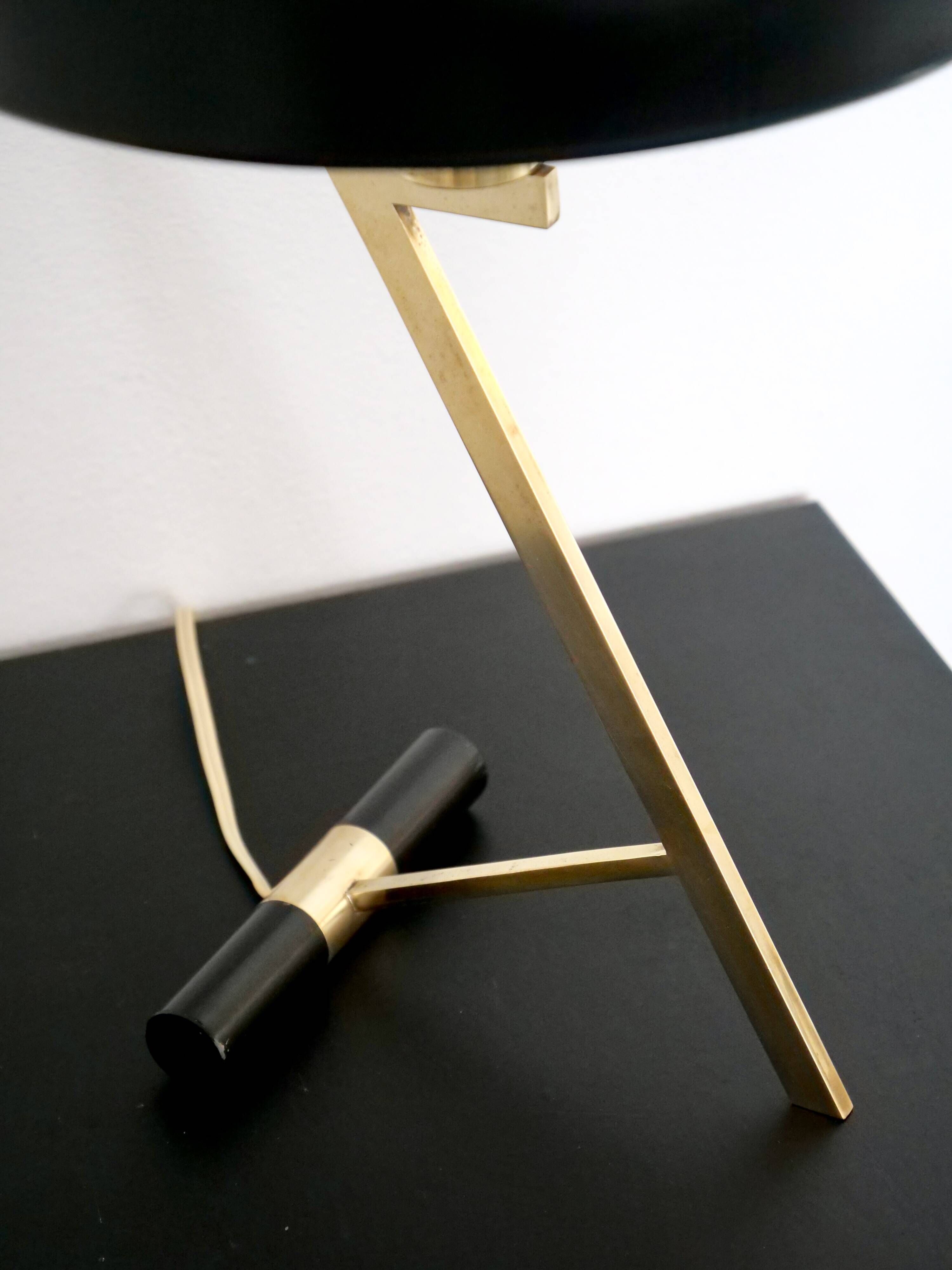 Lampe z philps modèle diplomat mid century design louis kalff design