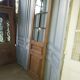 Oak door with 6 panes of glass