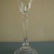 old crystal candlestick candleholder