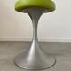Old Stool Space Age, foot tulip alu metal vintage 70s