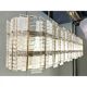 Chandelier en verre de Murano "Tropical" en or moderne par Simoeng, Italie