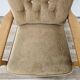 70s beech living room armchair