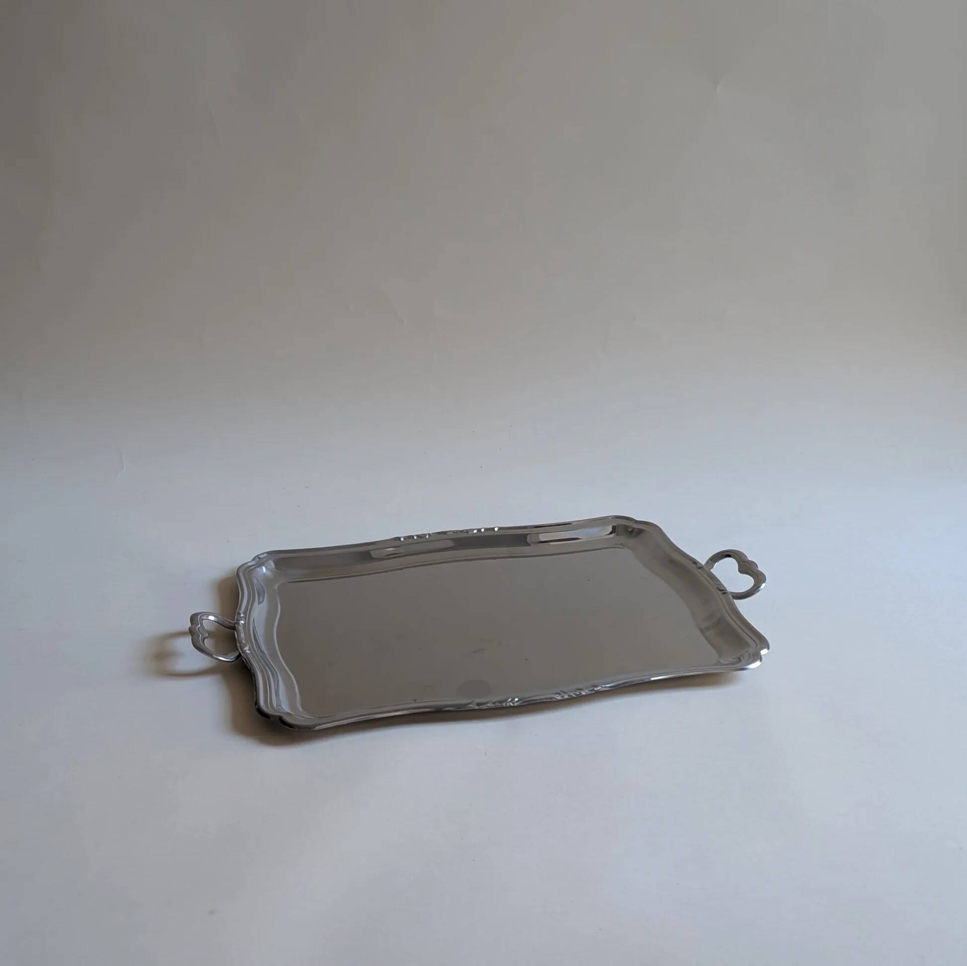 Stainless steel tray