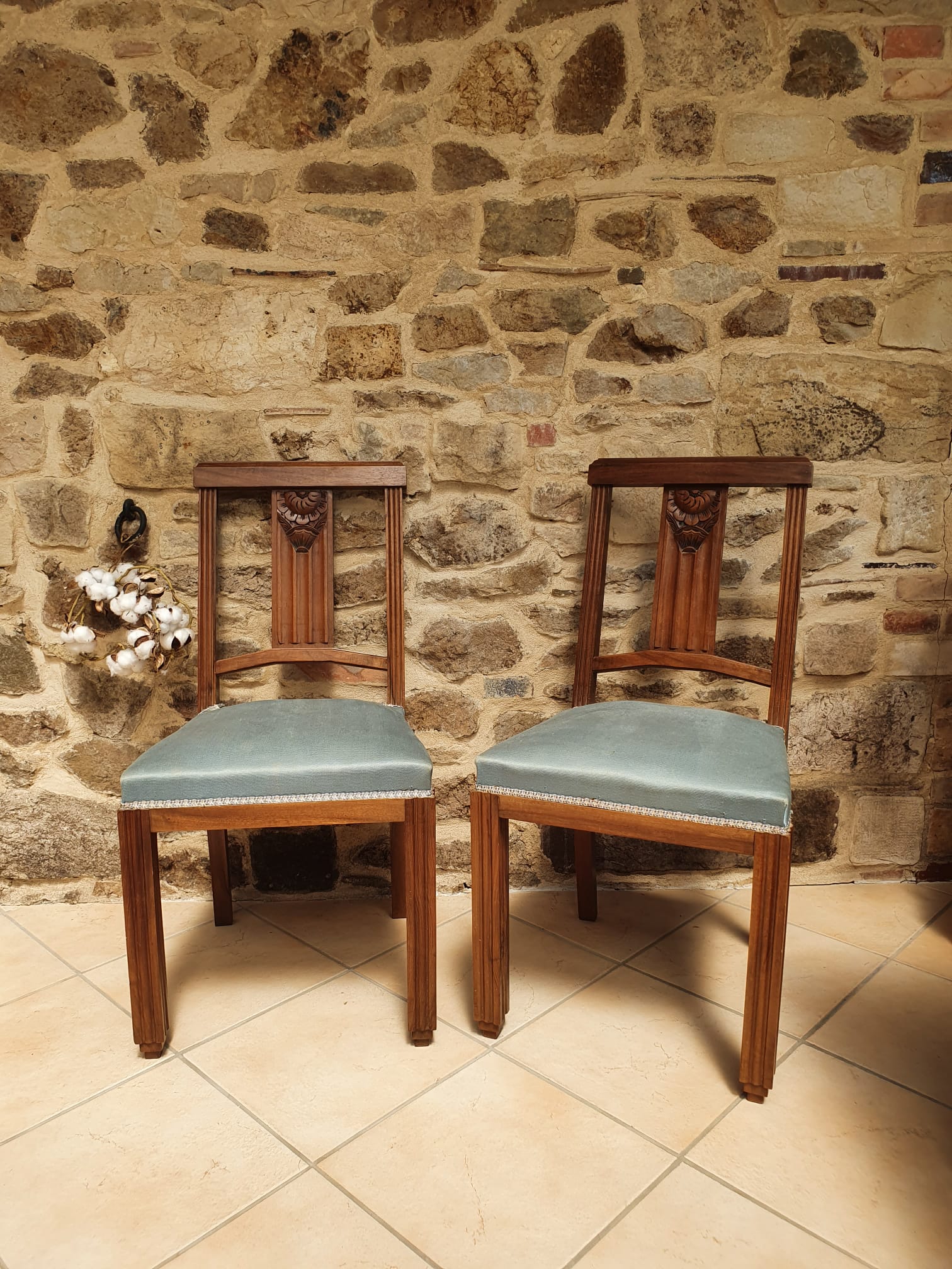 Pair of Art Deco chairs