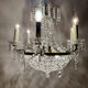 Crystal balloon chandelier from the 1960s.