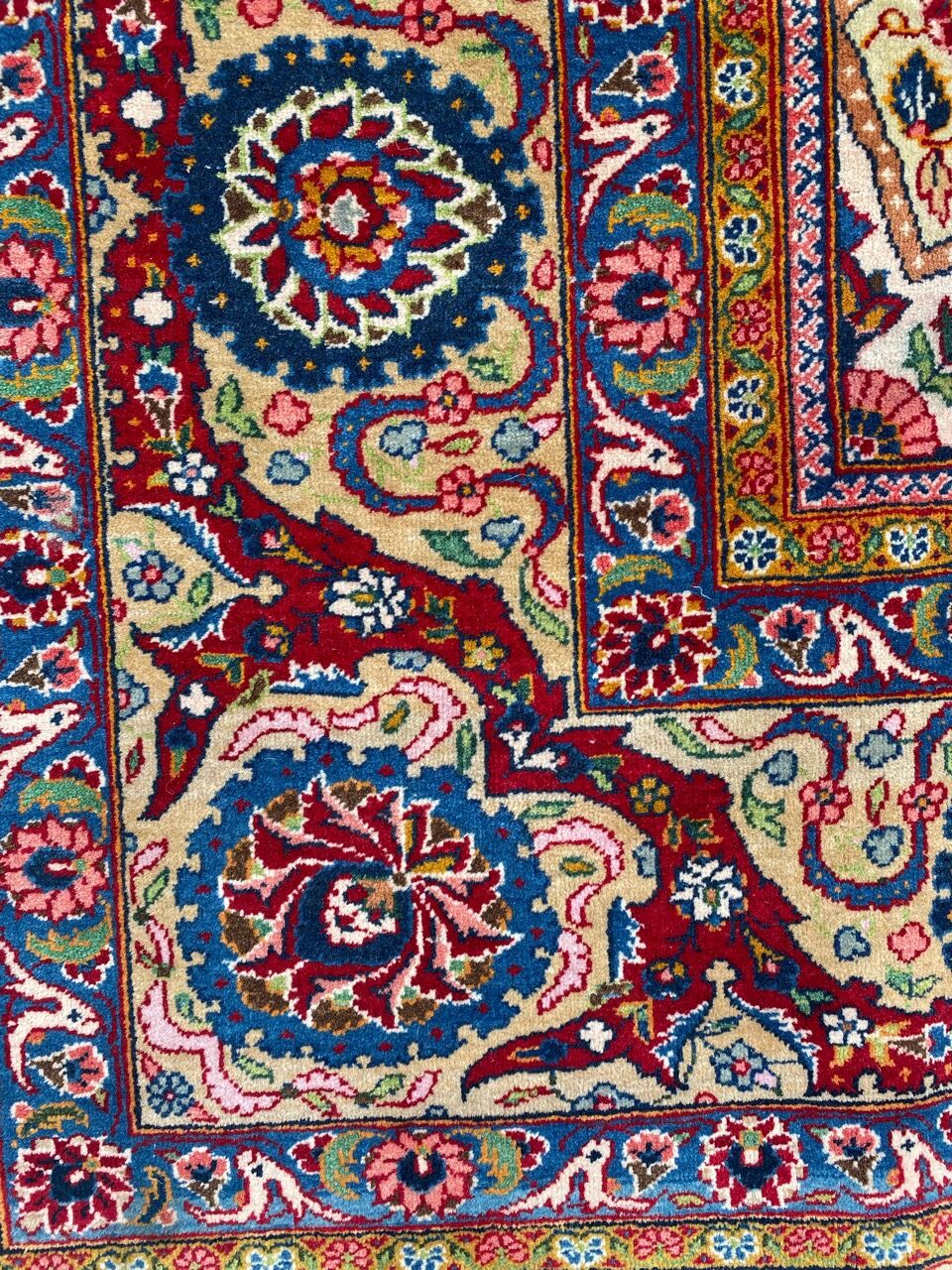 Very nice large Kashan Persian carpet 260x380cm