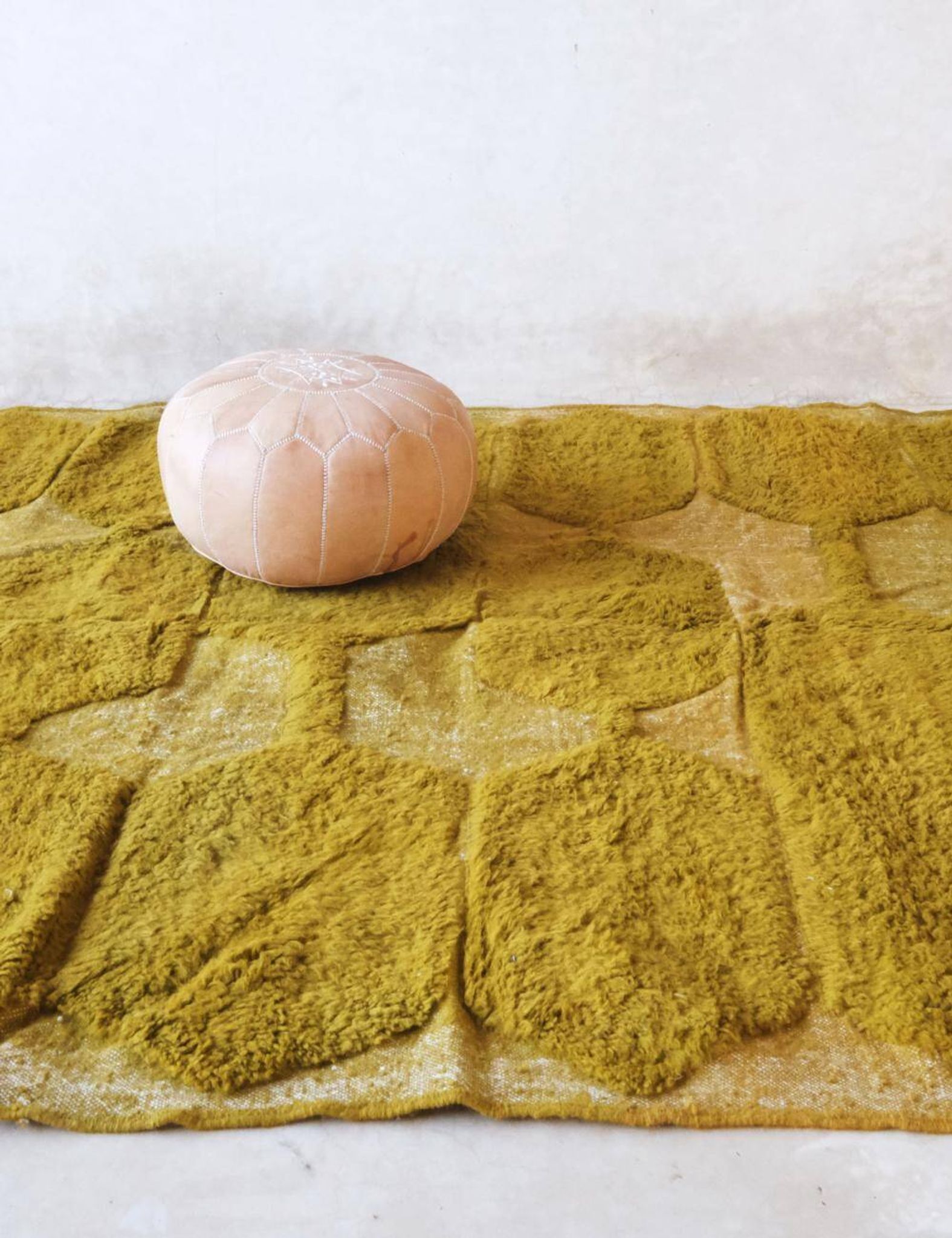 Tapis Contemporain Chartreuse - 284 x 248 cm