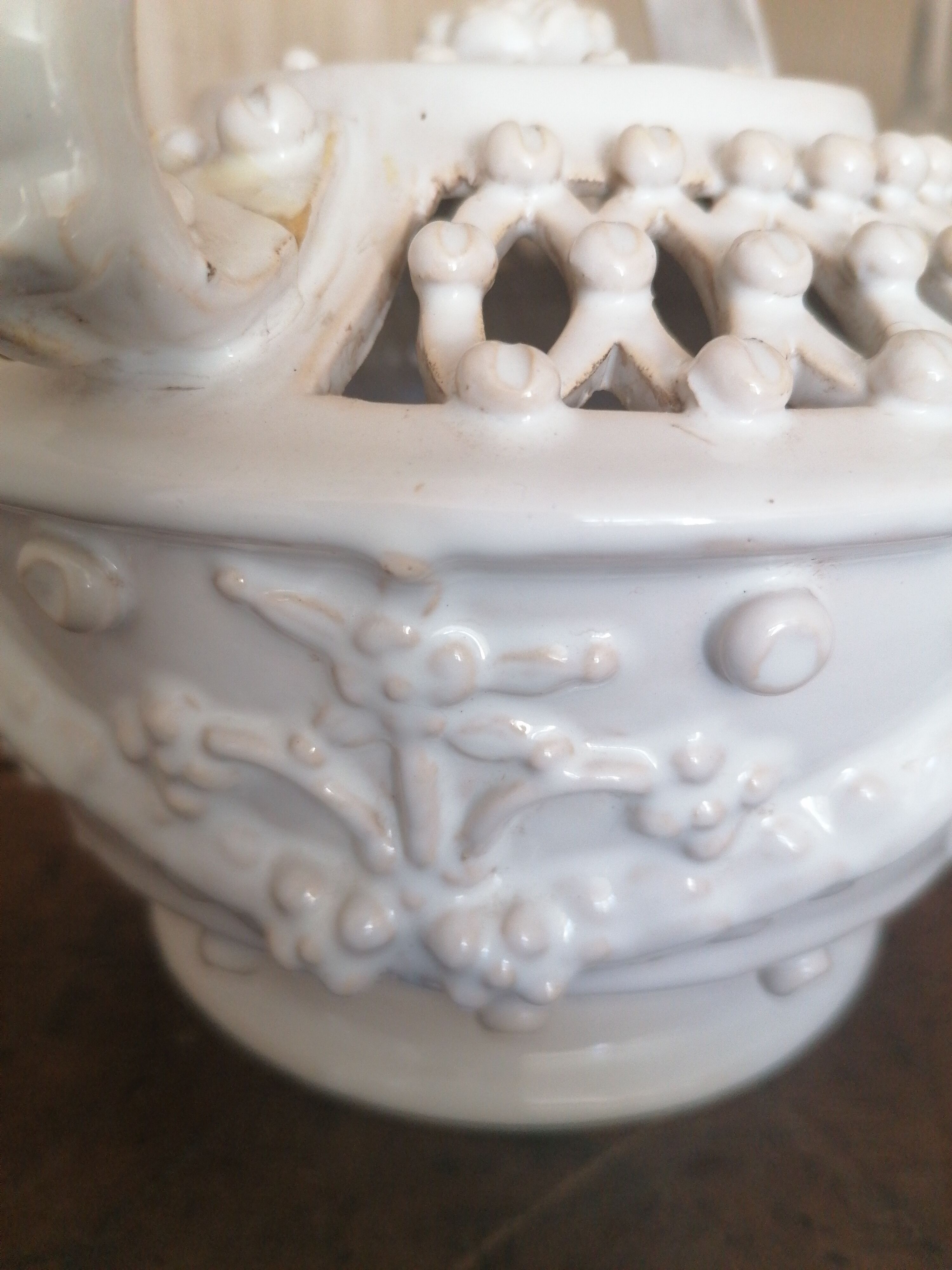 Faience piece of Malicorne year 50.