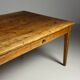 English antique pine dining table