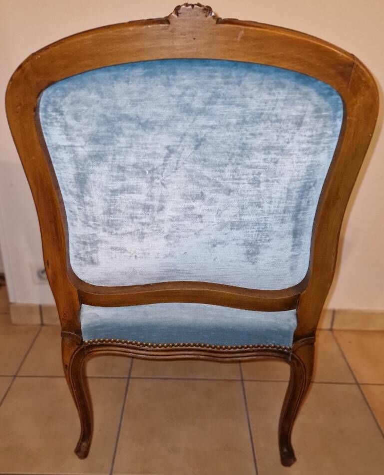 4 fauteuils cabriolet style Louis XV