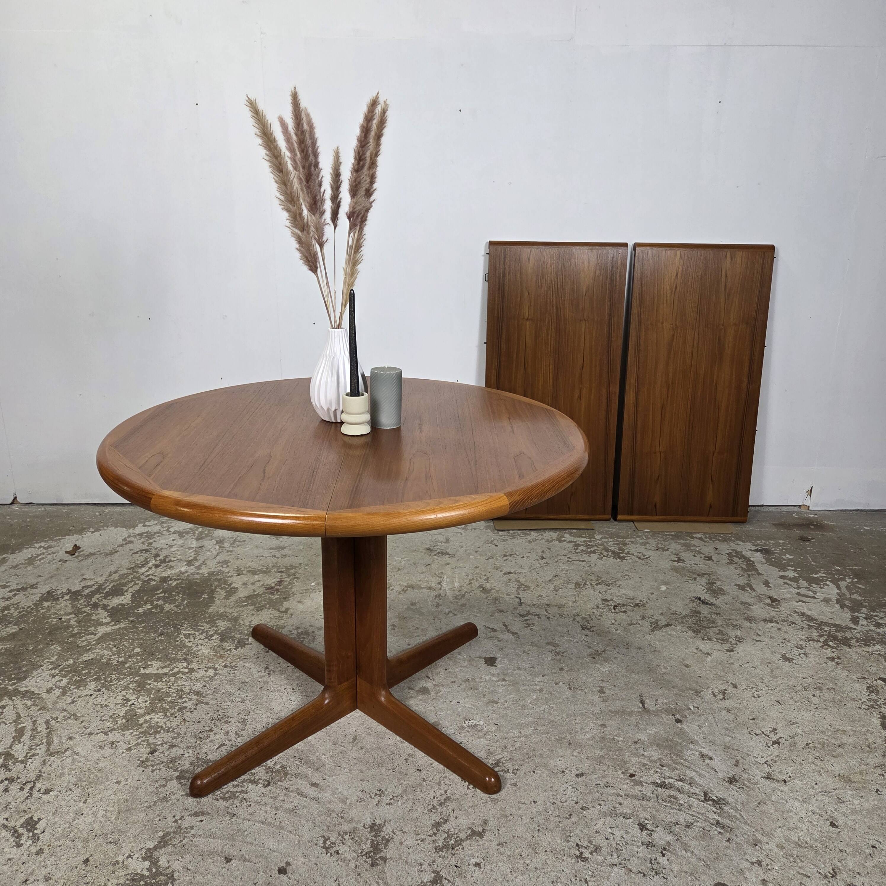 Table extensible danoise vintage des années 1960 de Korup Stolefabrik