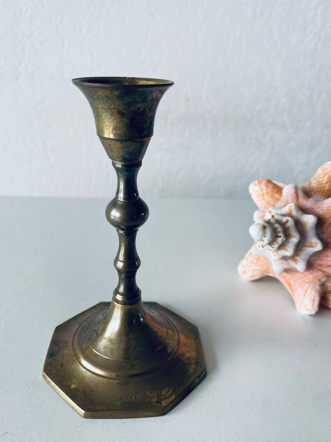 Brass candle holder