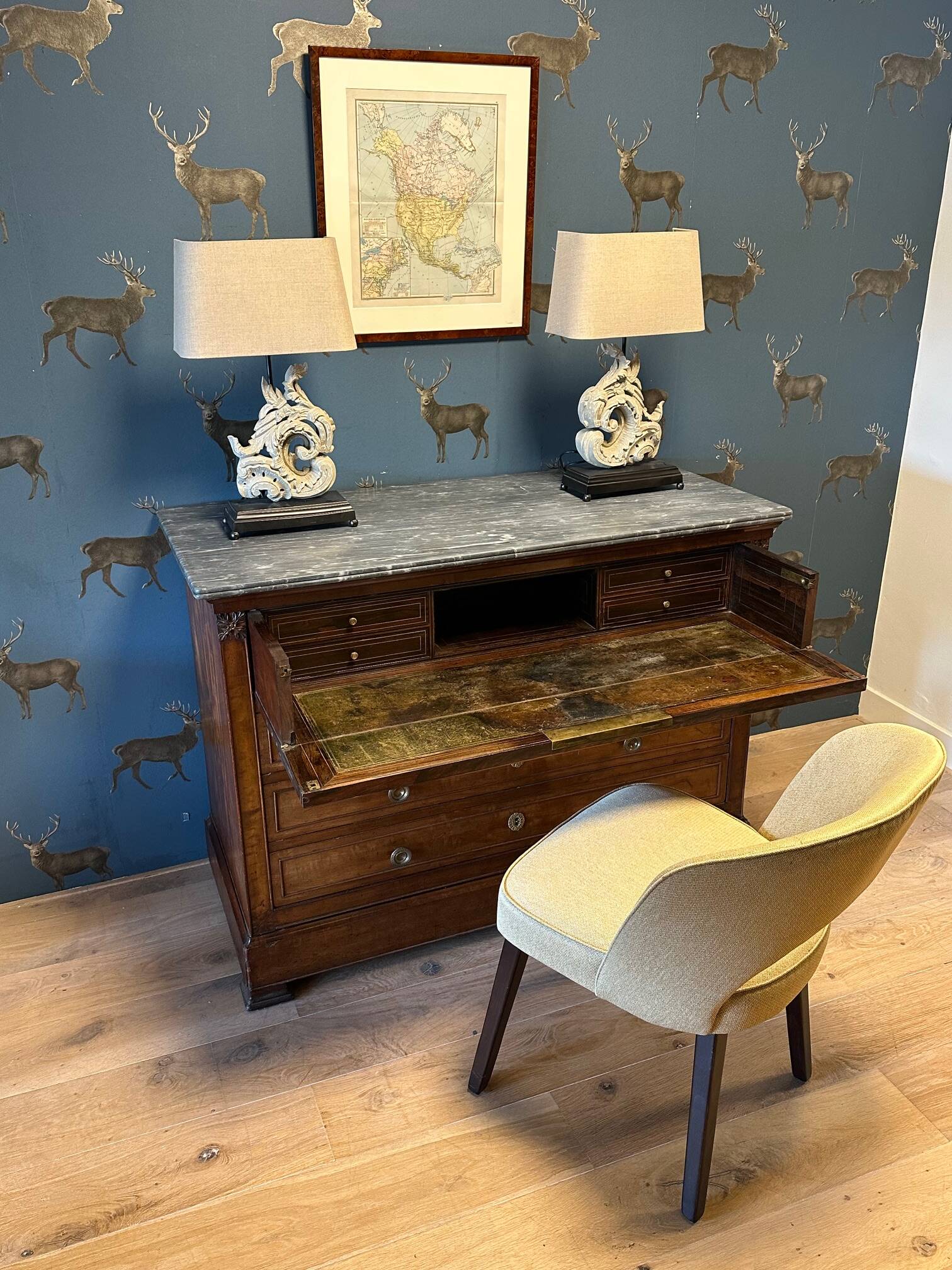 French Commode with secretaire