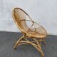 Fauteuil corbeille rotin