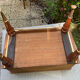 Table de nuit bois vernis vintage