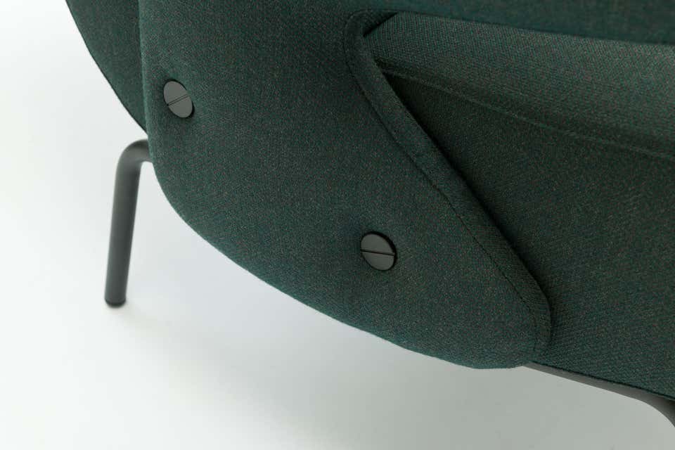 Delfino armchair by Erberto Carboni, Arflex Italy