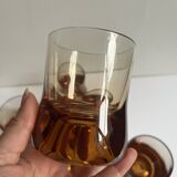Amber Whiskey Glasses