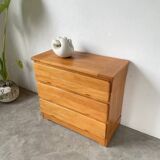 Commode en pin années 80