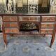 Bureau Louis XV Transition en marqueterie