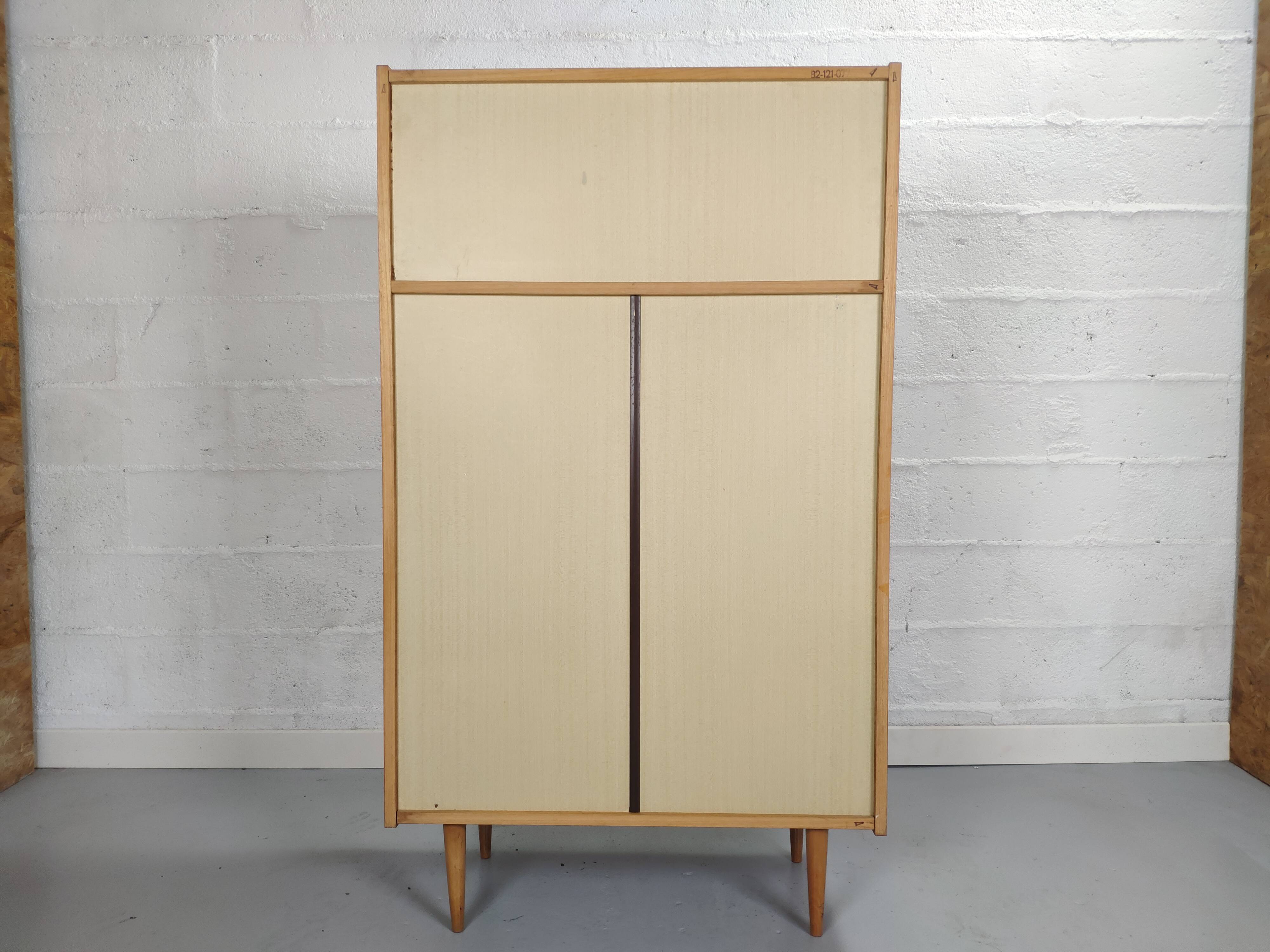 Vintage glass secretary