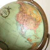 Globe terrestre japonais 1970