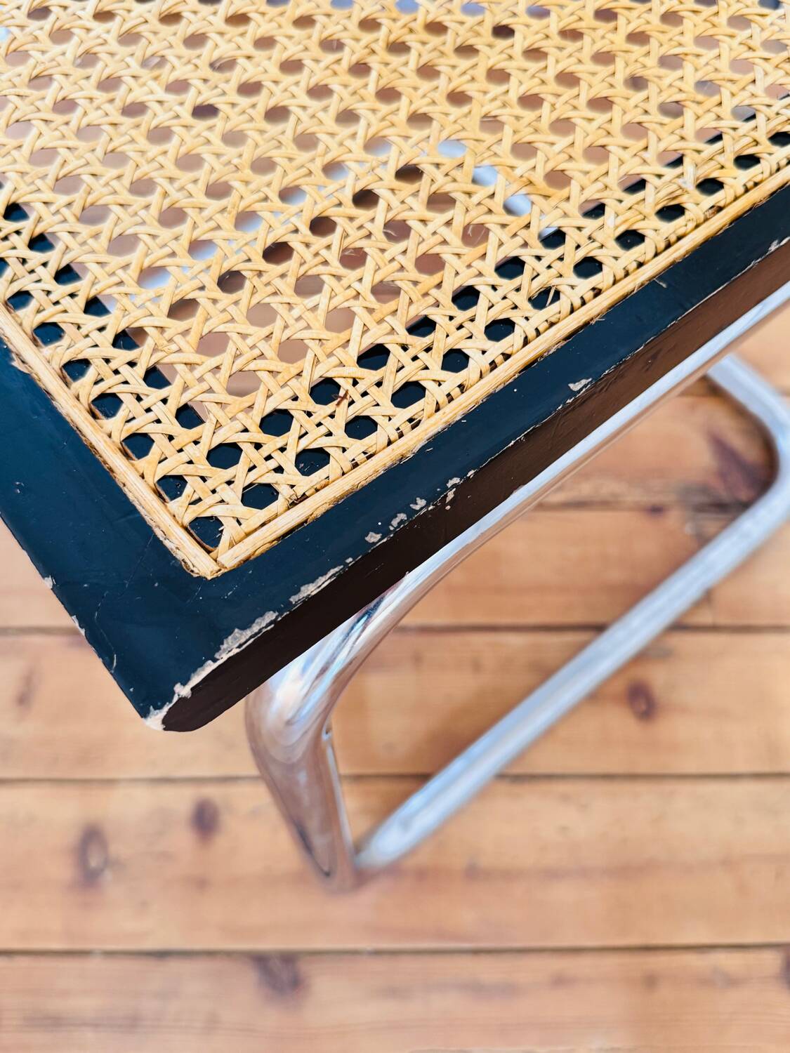 3 chaises Cesca Marcel Breuer B32