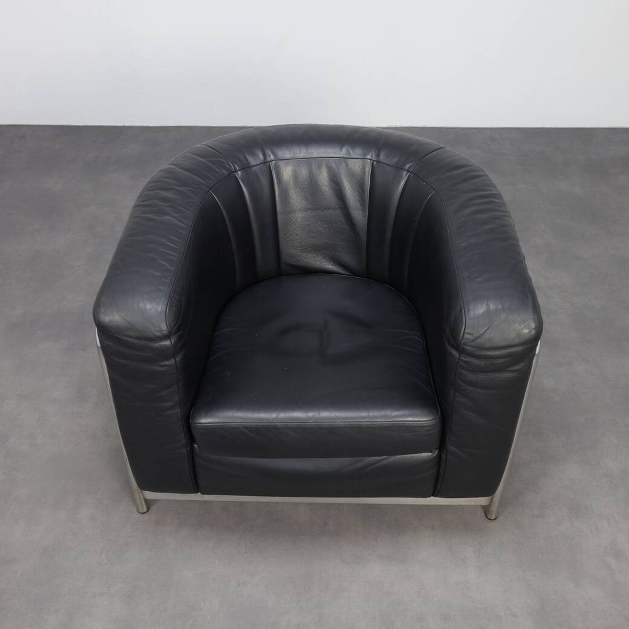 Set of 2 Onda Lounge Chairs by Zanotta, Italy, 1980s