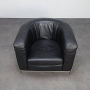 Set of 2 Onda Lounge Chairs by Zanotta, Italy, 1980s